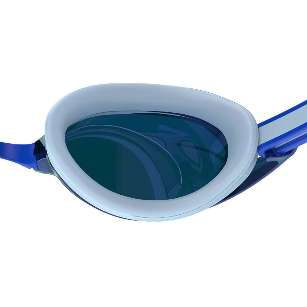 Очки для плав. SPEEDO Vanquisher 3.0 Mirrored, 8-00473417931, WA Appr.ЗЕРКАЛЬНЫЕ линзы, голубая опр.