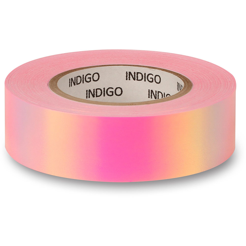 Обмотка для гимнастического обруча INDIGO Rainbow, IN151-PV, 20мм*14м, зерк., на подкл, роз-фиол