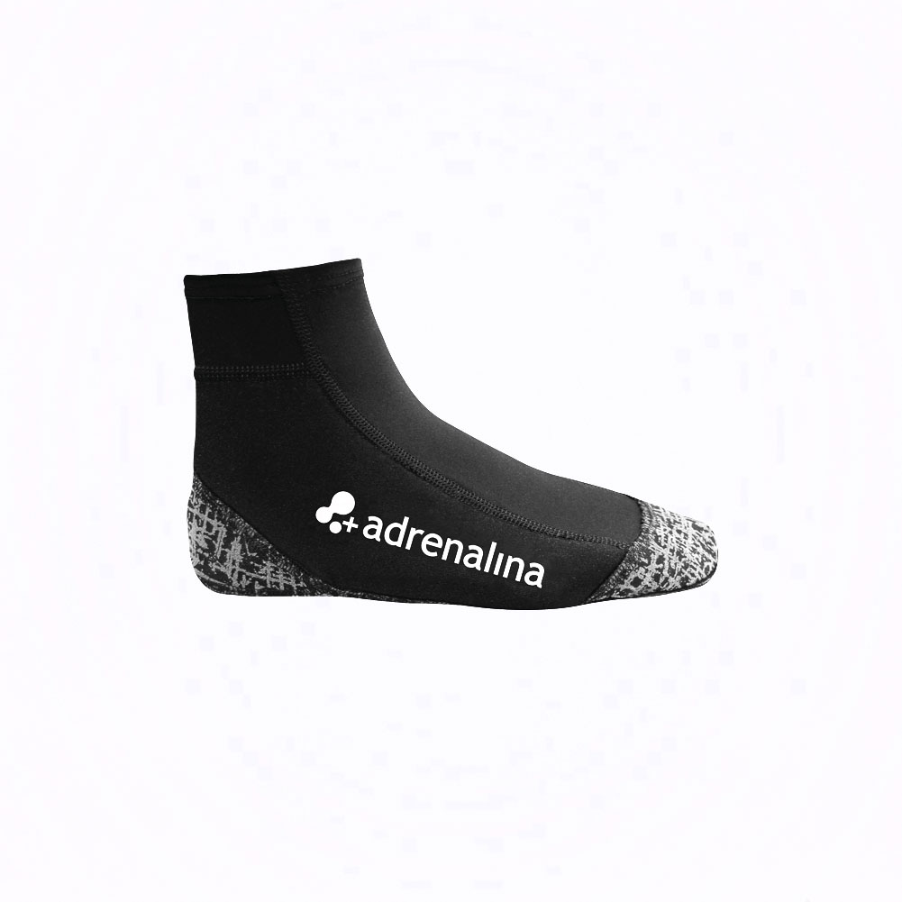 Носки для пляжного волейбола +ADRENALINA Sand 4608-046-XL, р.XL, 85% нейлон, 15% эластан, черный