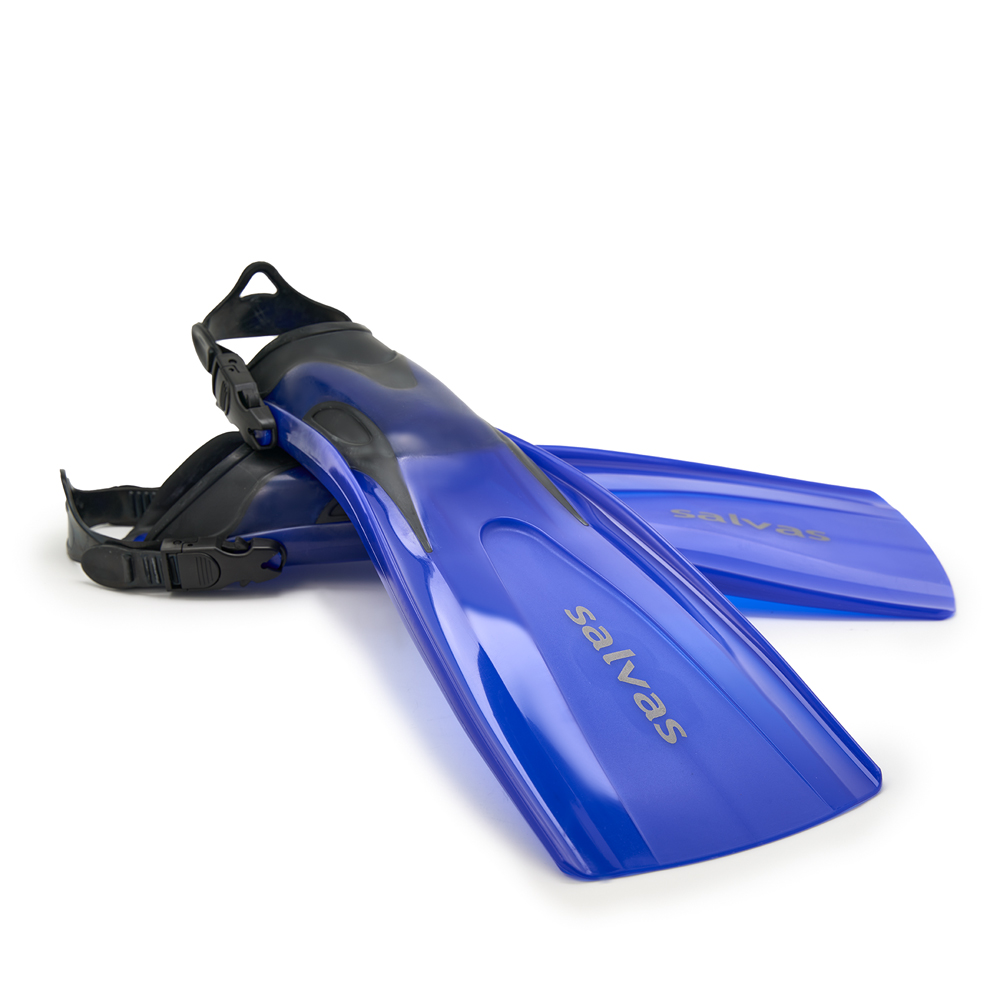 Ласты для плав. Salvas Hazard Plus Fin, BA160LXBBSTS,TPR и Novaflex, р.L/XL, синий