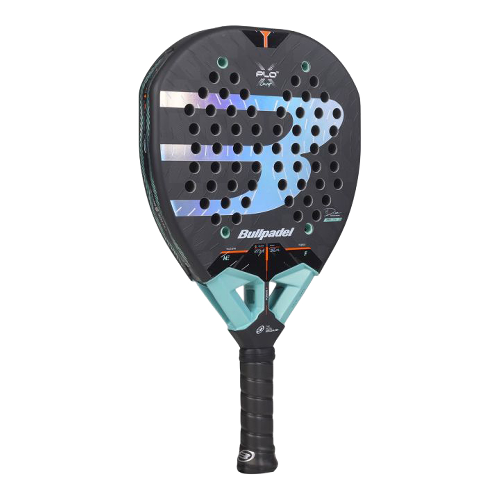 Ракетка для падела BULLPADEL Xplo Comfortl 27, 497245,для продв.игр., стекловолокно, карбон, черн.