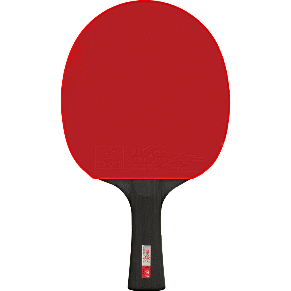 Ракетка для н/т DOUBLE FISH Black Carbon King Racket 3***, для професс.,ITTF Appr.,накл.2,1,мм