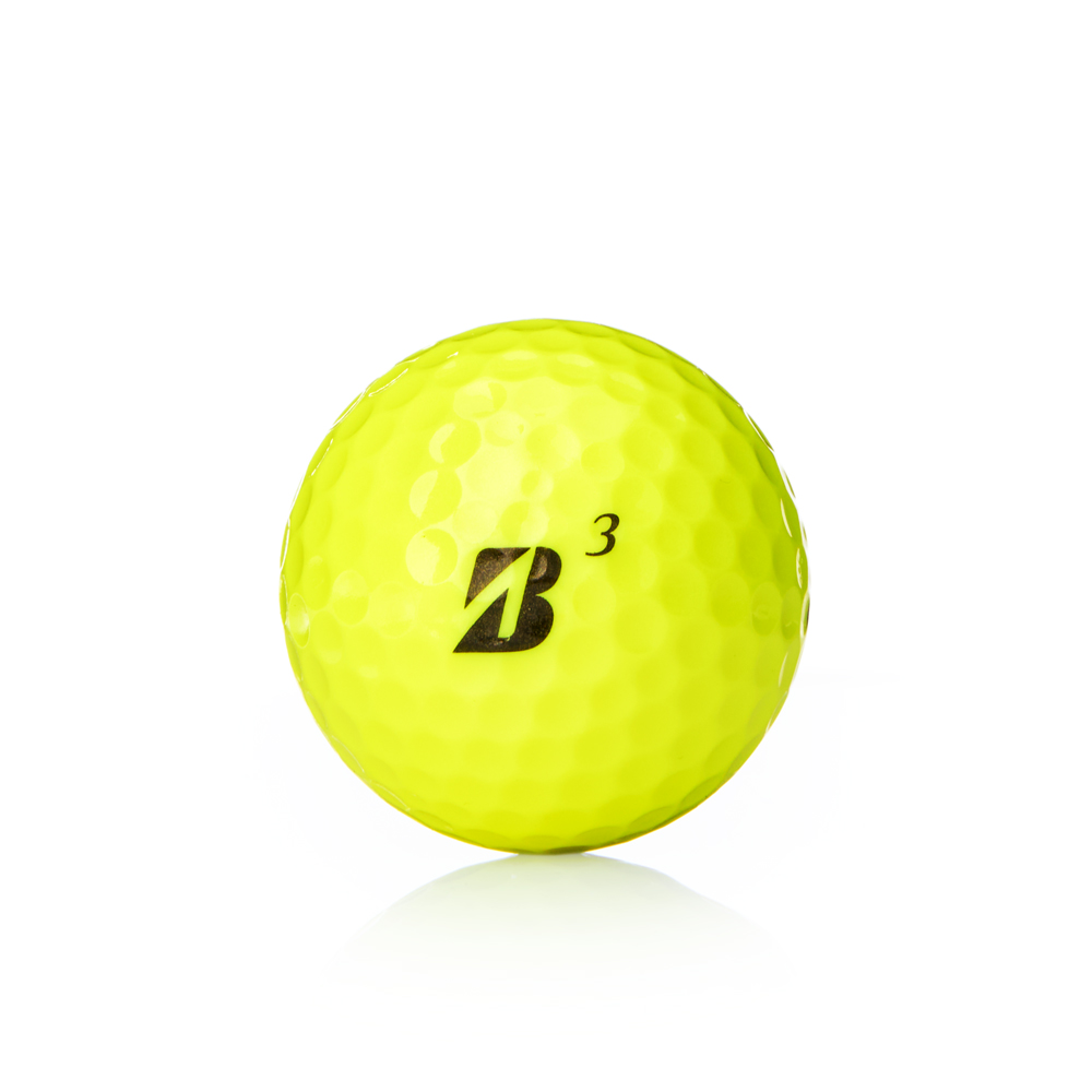 Мяч для гольфа Bridgestone e6 Yellow,  BGB3EYX, 3 шт/уп, желтый