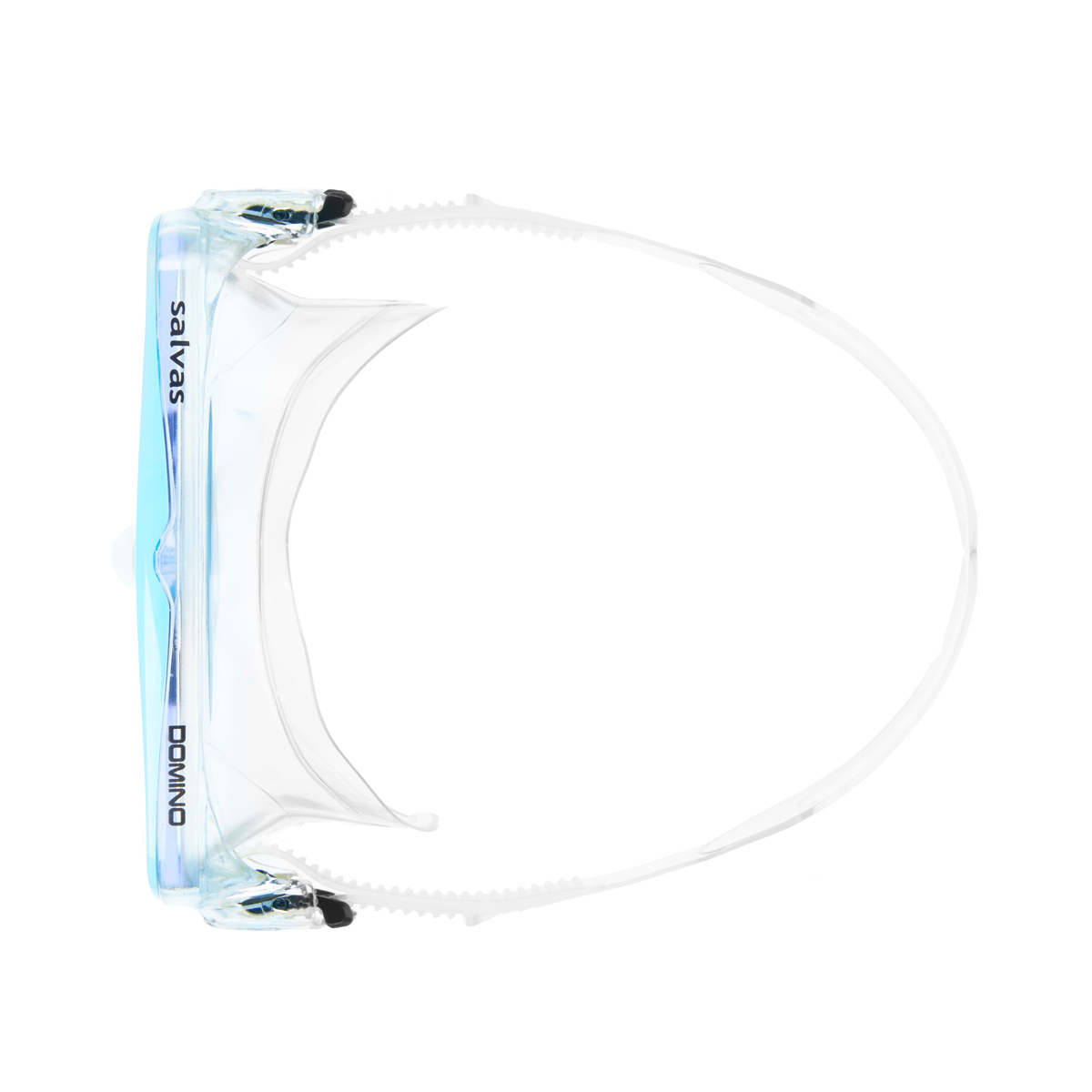 Маска для плав. Salvas Domino Jr Mask, CA105C1TQSTH, безопасн.стекло,Silflex, р. Junior, голуб