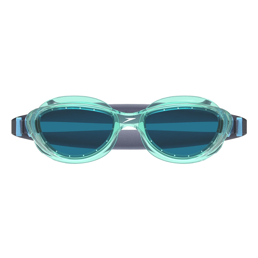 Очки для плав. SPEEDO Futura Hydrospex, 8-E000036006-C16Z2, ГОЛУБЫЕ линзы, нерег. перен.,зелен. опр.