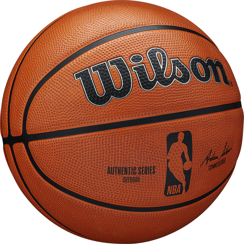 Мяч баск. WILSON NBA Authentic, WTB7300XB06, р.6, резина, оранжевый