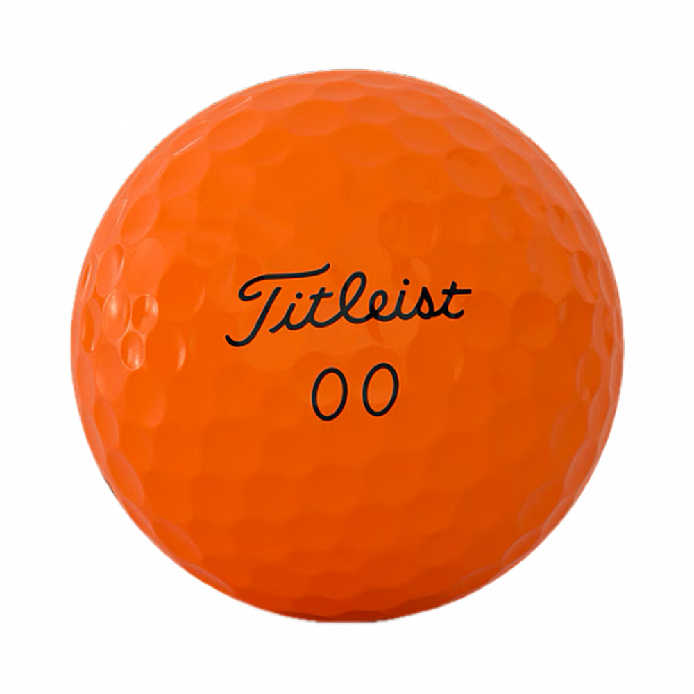 Мяч для гольфа Titleist Velocity 26, T8027S-OR, 3 шт/уп, оранжевый