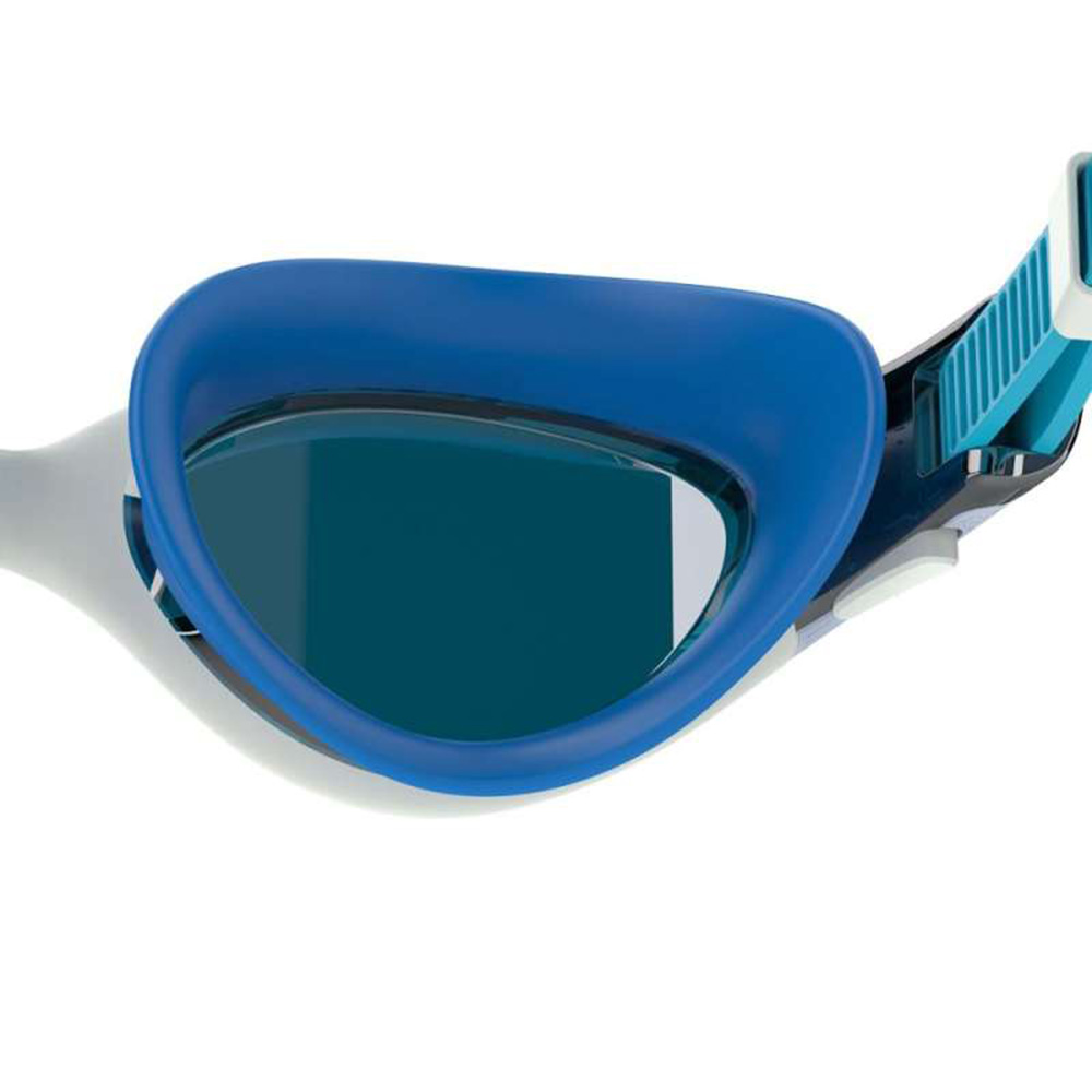 Очки для плав. SPEEDO Biofuse 2.0 Mirror Women`s, 8-003775002-C16Z2, ЗЕРКАЛЬНЫЕ линзы, белая оправа