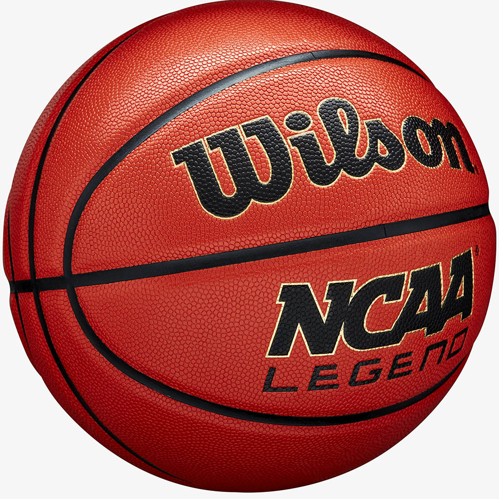 Мяч баск. WILSON NCAA Legend, WZ2007601XB, р.5, композит, бутил. камера, оранжево-черный