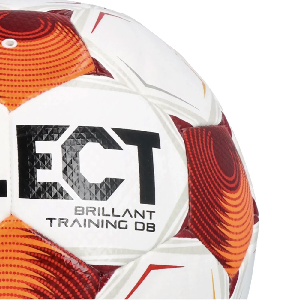 Мяч футб. SELECT Brillant Training DB V25, 3565171807, р.5, FIFA Basic,32п, ТПУ, гибр.сш, бело-красн