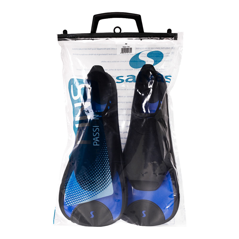 Ласты для бассейна Salvas F5 Fin, BA19127BBSTS,TPR и Technoflex, р.27-30, синий
