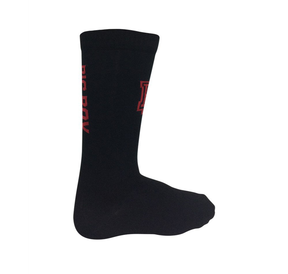 Носки BIG BOY Comfort Basic, BB-SK-CMBS-L, р. 41-43, полиэстер, спандекс, эластан, черный