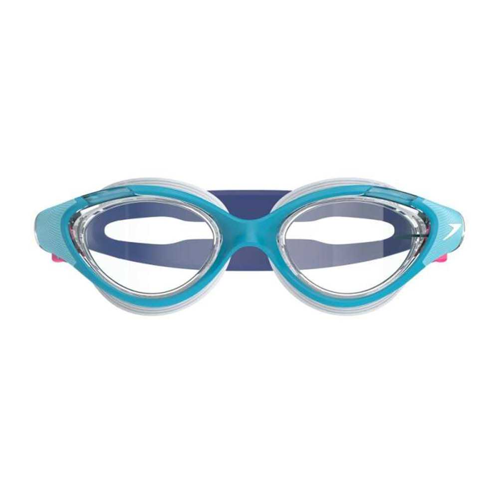 Очки для плав. SPEEDO Biofuse 2.0 Women`s, 8-003776002-C16MP, ПРОЗРАЧНЫЕ линзы,голубая оправа