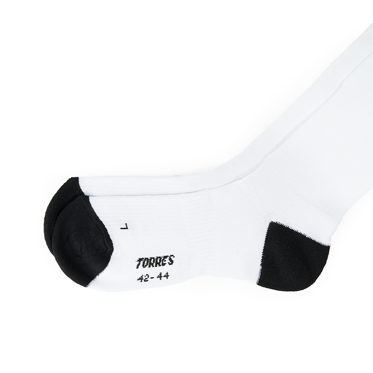 Гетры футб.TORRES Sport Team, FS1108-01-42-44, р.42-44, БЕЛ, хлопок, полиэстер, эластан
