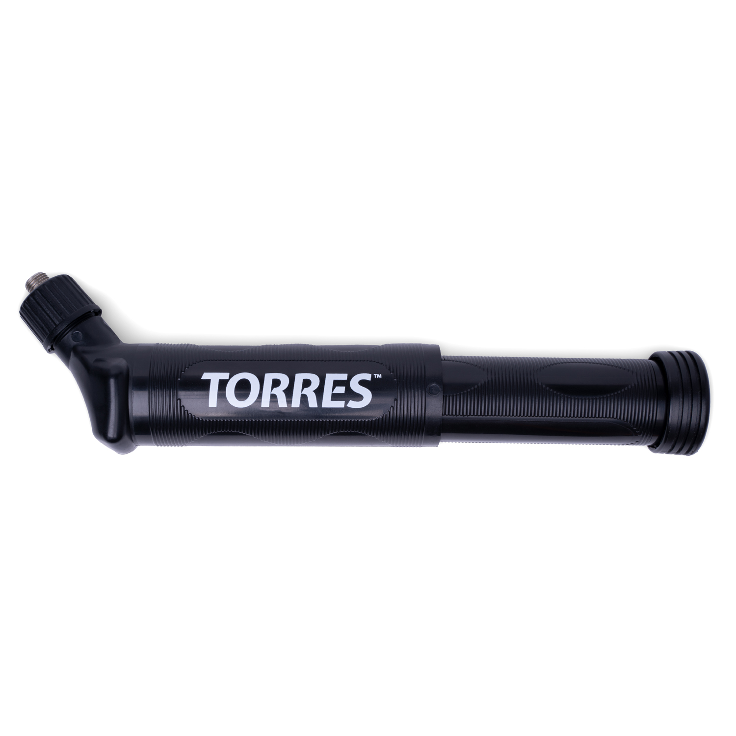 Насос TORRES двойного действия, SS1016, 15 см, пластик, с бок.горлов., игла (7 мм), черный