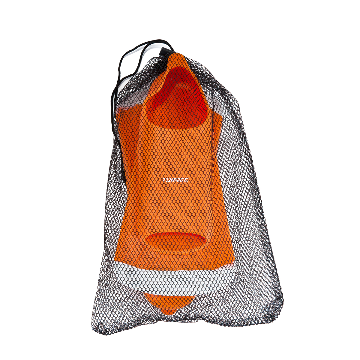 Ласты для бассейна TORRES F02, SWF022401OR, р. EU 34-36 (XXS), оранжево-серый