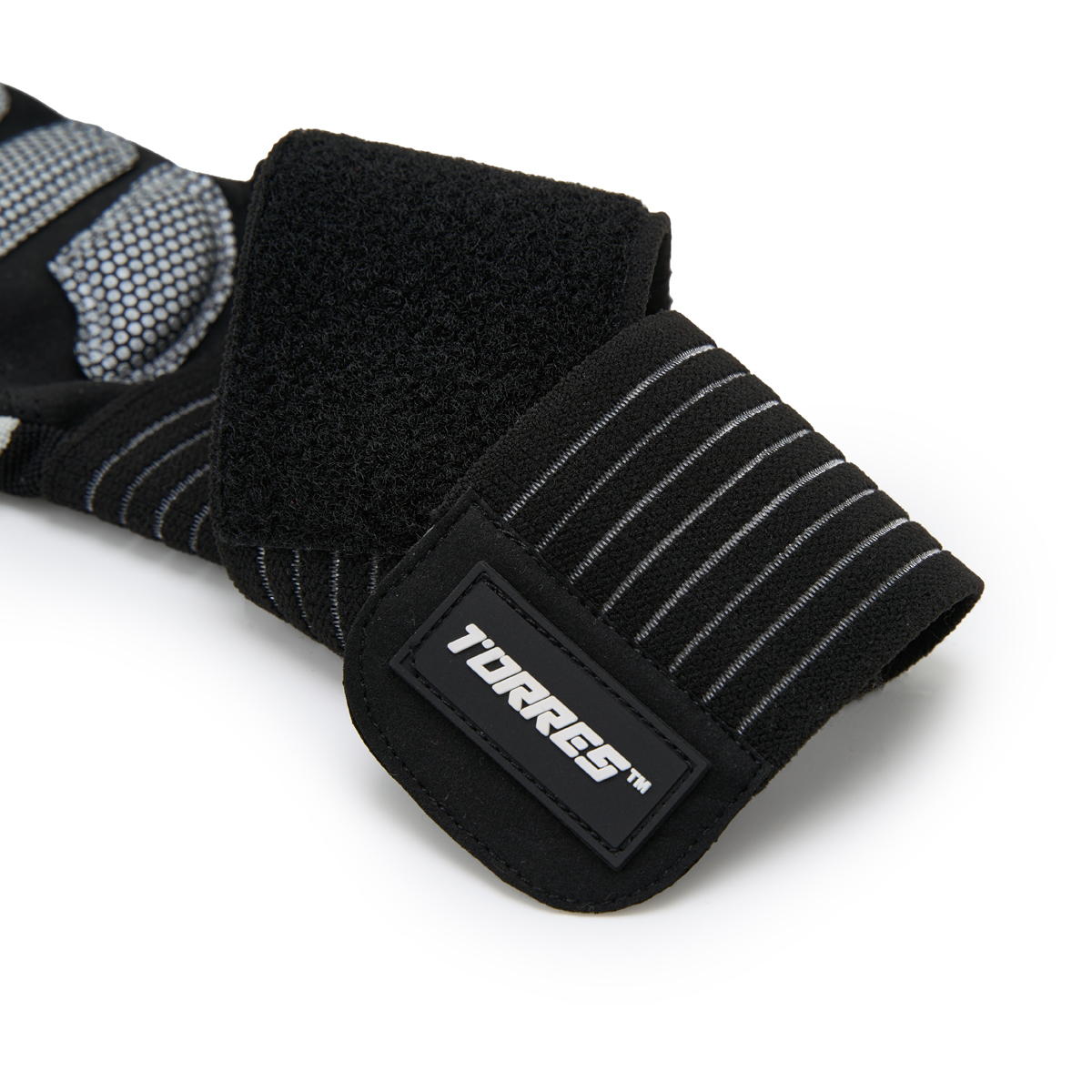 Перчатки для занятий спортом TORRES, PL6267L, р.L, полиэстер, микрофибра, подбивка 6 мм, черные