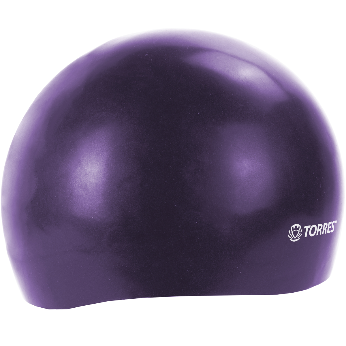Шапочка для плав. TORRES Pro, SW-12205BL, фиолетовый, силикон