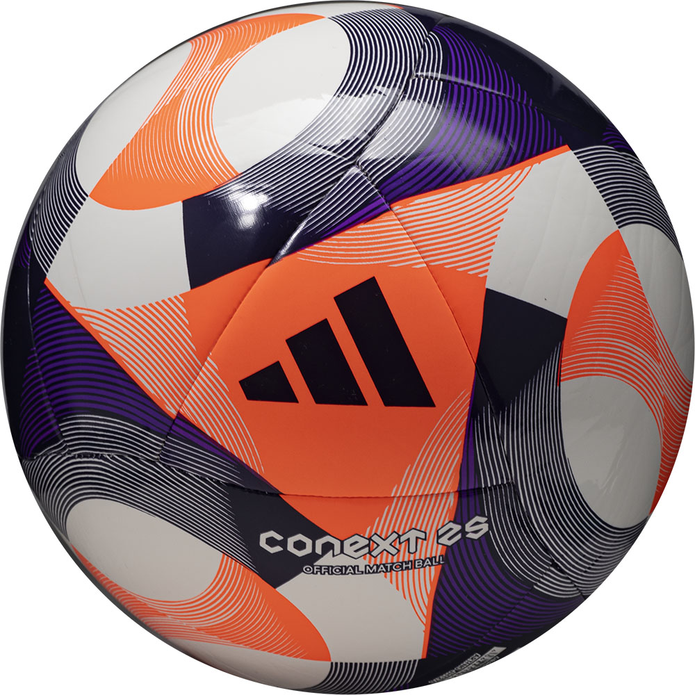 Мяч для пляж. футб. ADIDAS Conext 25 Pro Beach, JH1276, р.5, FIFA Pro, 14 пан, ТПУ, маш.сш, оранж.