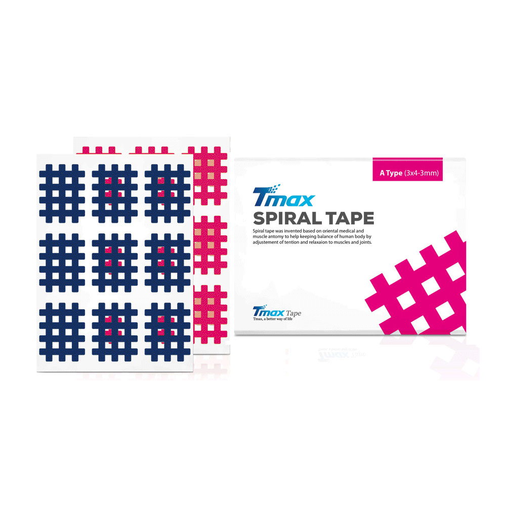 Кросс-тейп Tmax Spiral Tape Type A (20 листов), арт. 423718,синий