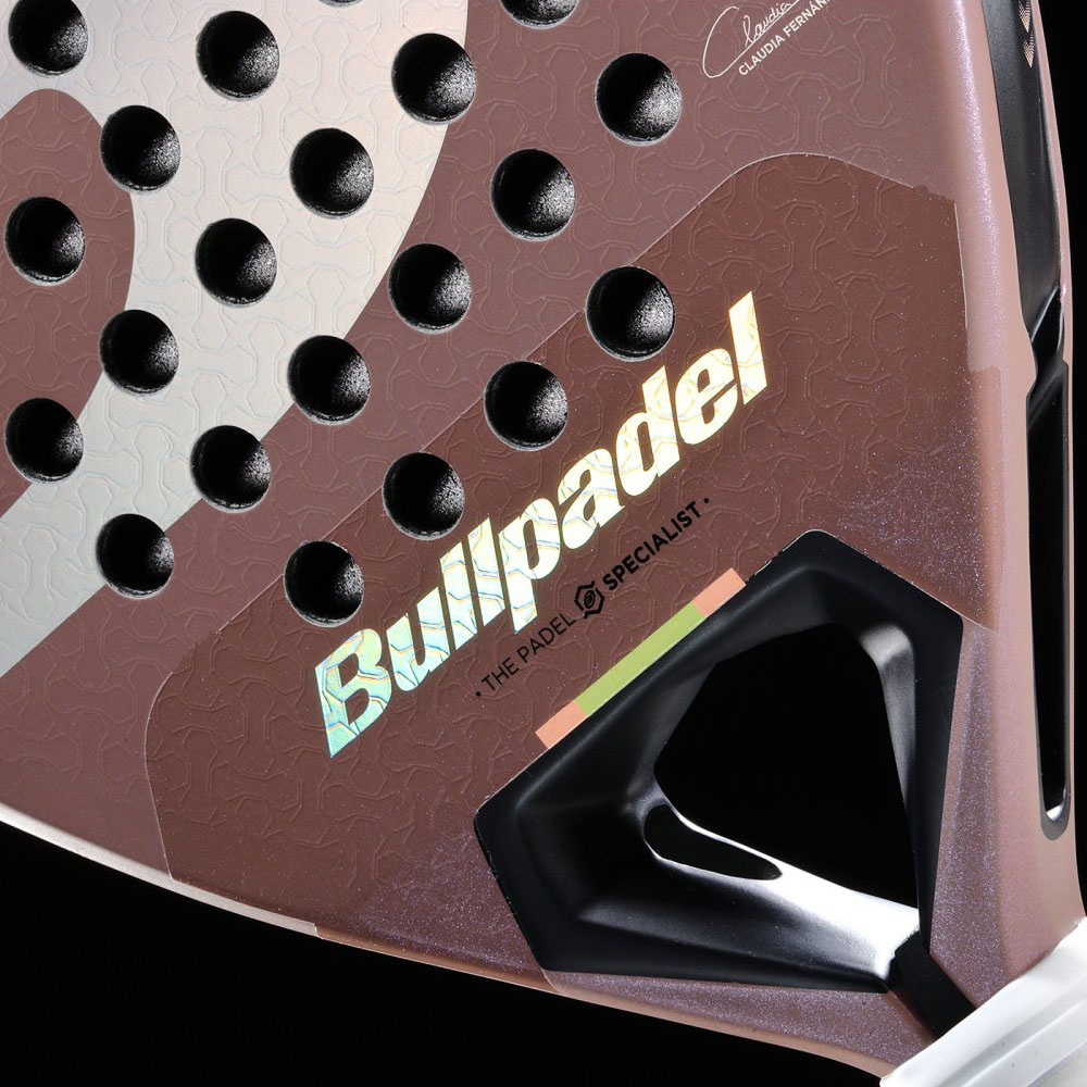 Ракетка для падела BULLPADEL Wonder, 494407, для проф. и любителей, стекловолокно, капучино