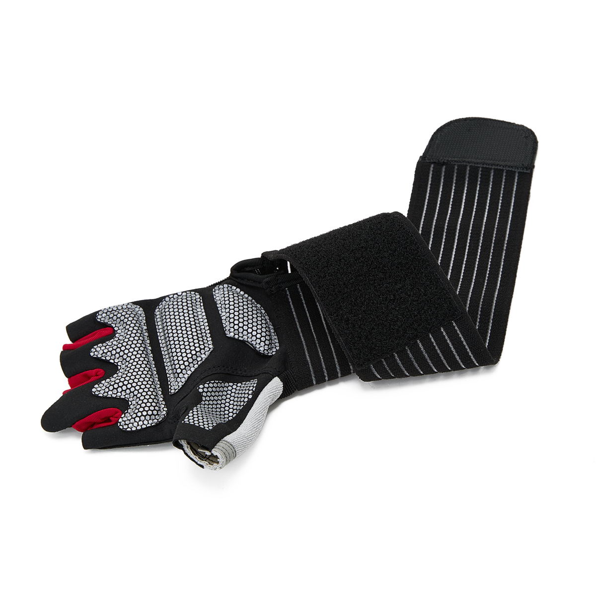 Перчатки для занятий спортом TORRES, PL6267L, р.L, полиэстер, микрофибра, подбивка 6 мм, черные