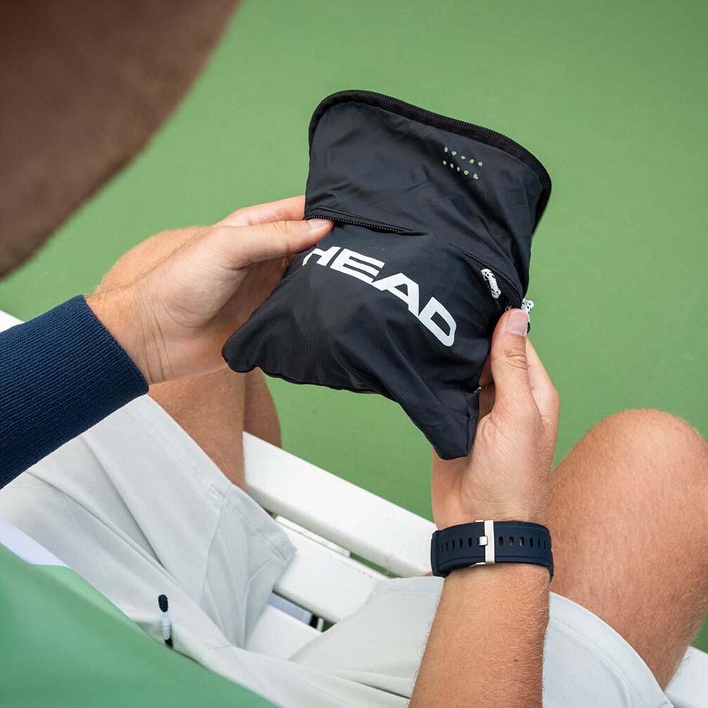 Сумка для обуви HEAD Tour Shoe Bag, 260704-BKWH, 35*23*14 см, черно-белый