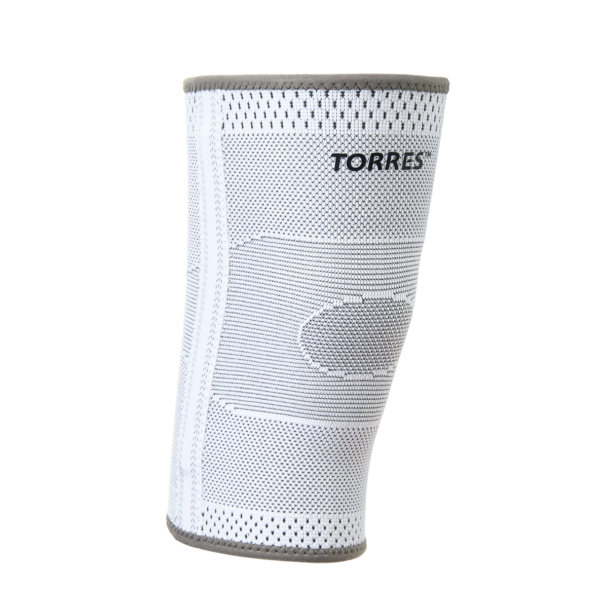 Суппорт колена TORRES, PRL11010L, с боковыми вставками, р.L, нейлон, серый