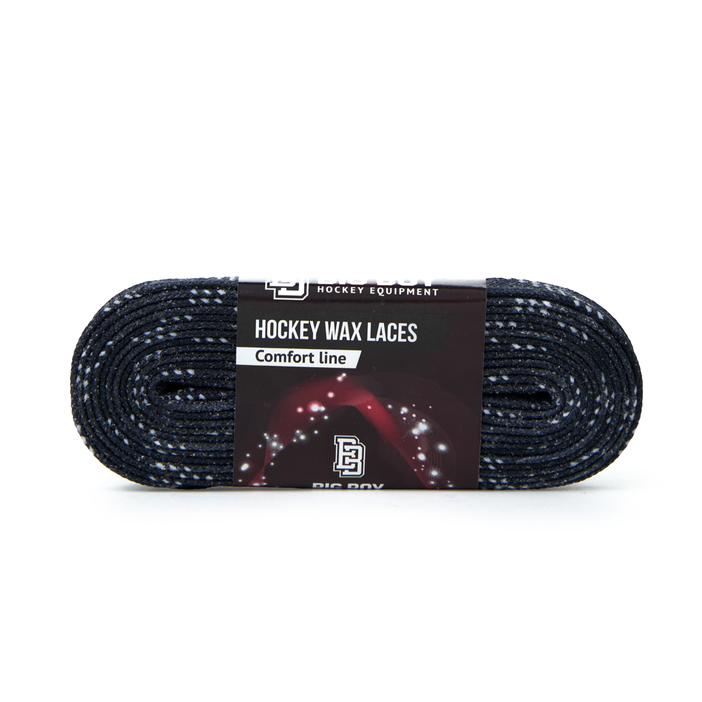 Шнурки для коньков BIG BOY Comfort Line с пропиткой,BB-LACES-CL-305NV, полиэстер, 305см, темно-синий