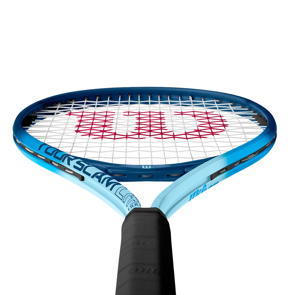Ракетка б/т Wilson Tour Slam Lite Gr3, WR199010U3,для любит, алюминий, со струнами, сине-голубая