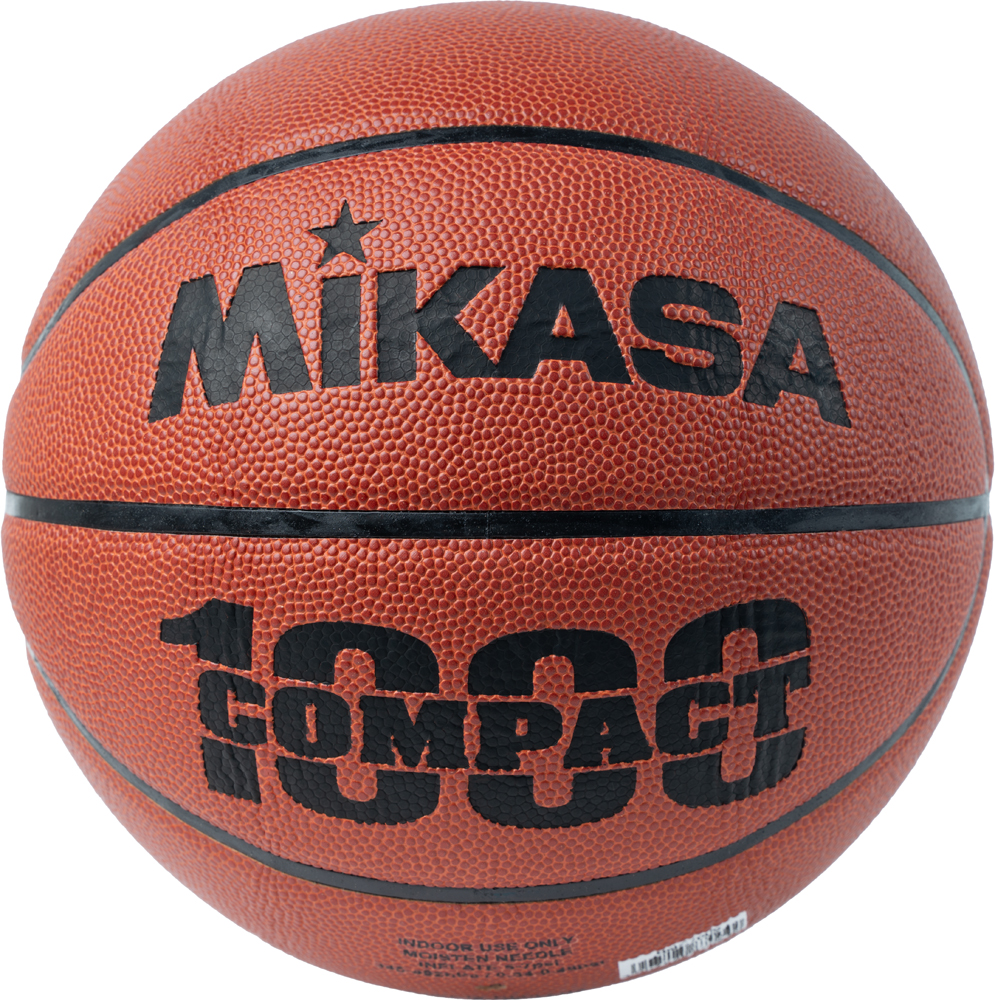 Мяч баск. MIKASA BQC1000 р.6, композ.синт.кожа (полиуретан),FIBA Appr,нейл.корд,бут.кам,кор-ор-ч