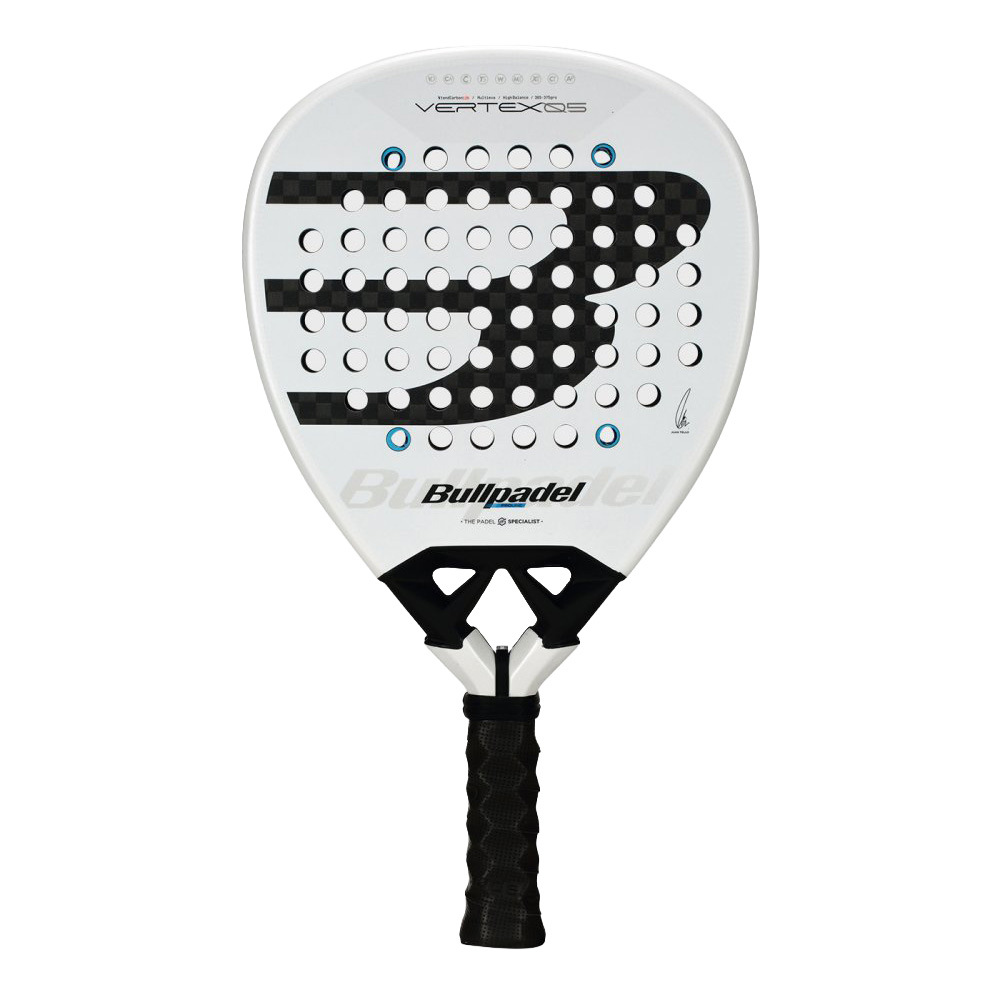 Ракетка для падела BULLPADEL Vertex 05 26, 494395, для проф. и любителей, стекловолокно, белый
