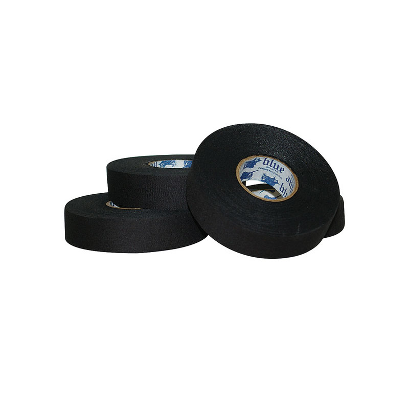 Лента хок. Blue Sport Tape Coton Black, 603307, ширина 24мм, длина 25м, черная