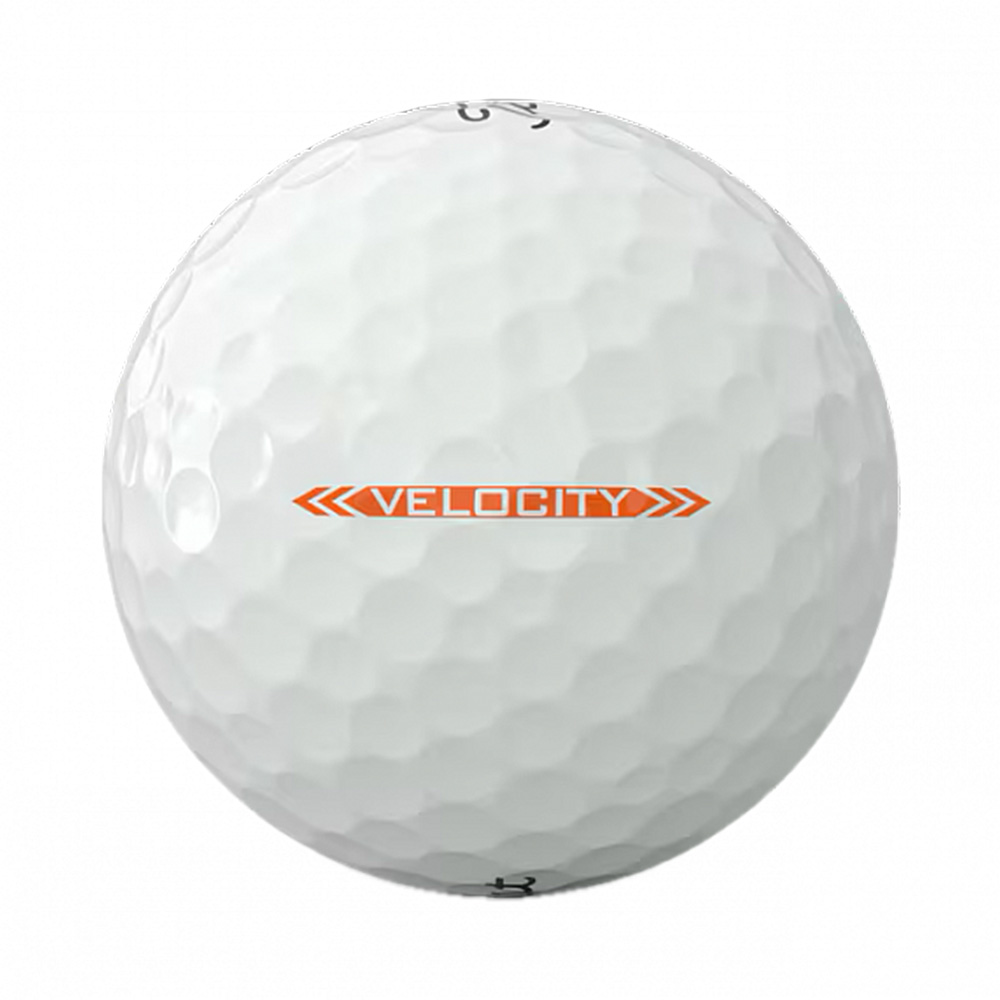 Мяч для гольфа Titleist Velocity 26, T8027S-WT, 3 шт/уп, белый