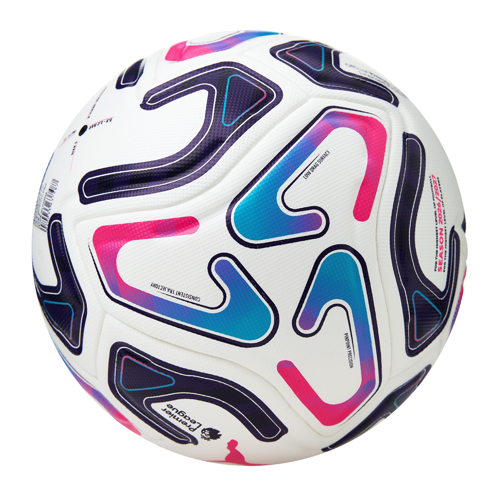 Мяч футб. PUMA Stellar Pro PL, 08510701, р.5, FIFA Quality Pro, 8п, ПУ, термосш, бело-фиолетовый