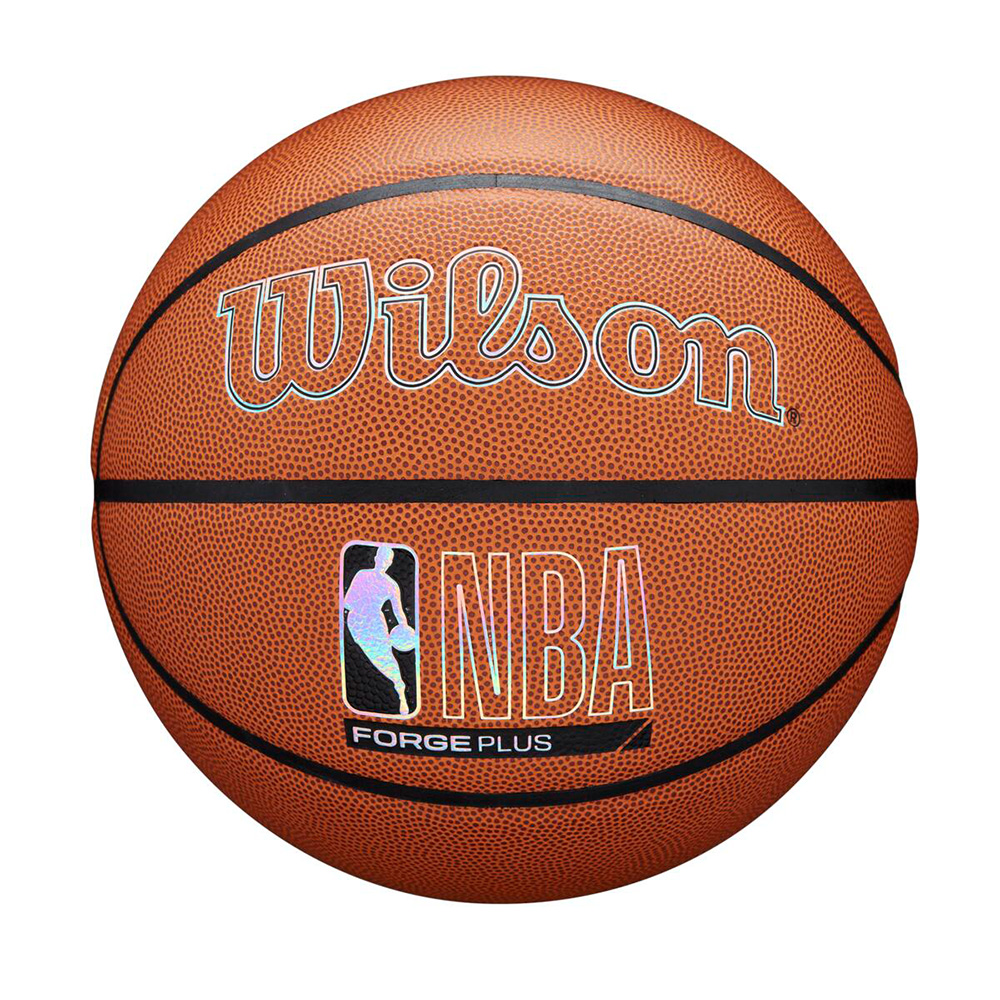Мяч баск. WILSON NBA Forge Plus, WZ2016801XB7, р.7, PU, бутиловая камера, коричневый
