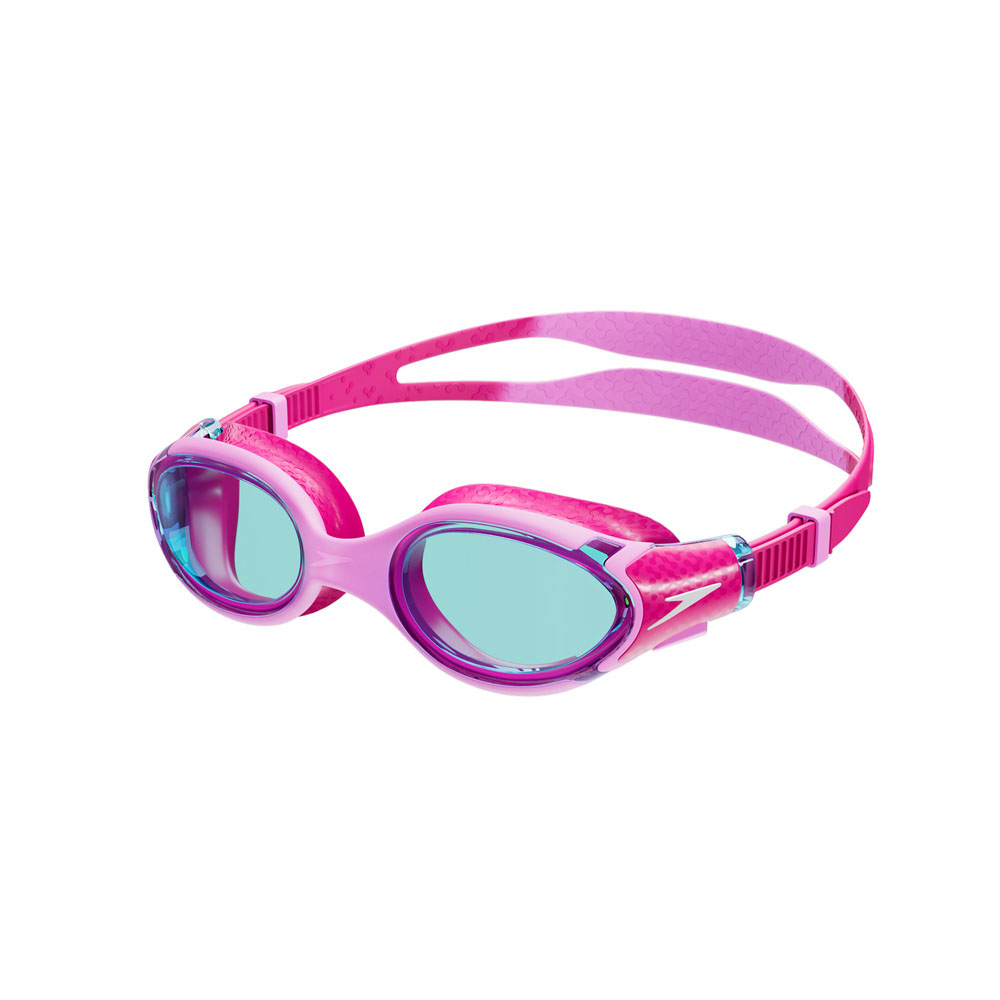 Очки для плав. детск. SPEEDO Biofuse 2.0 Jr, 8-00336315945, СИНИЕ линзы, розовая оправа