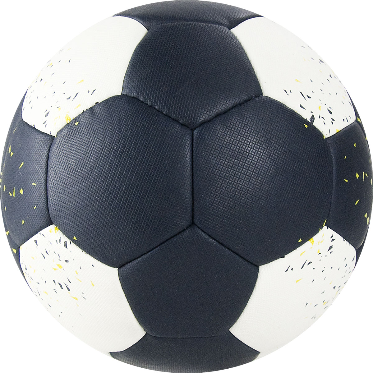 Мяч ганд. TORRES PRO, H32163, р.3, ПУ, 4 подкл. слоя, гибрид. сшивка, черно-бел-желт