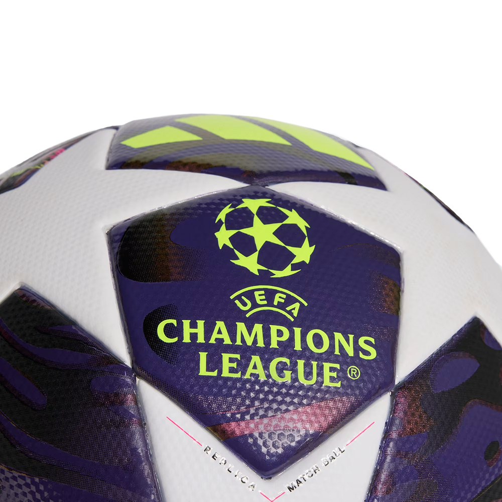 Мяч футб. ADIDAS UCL League Box JX9101, р.4, 32п, ТПУ, термосш, бело-фиолетовый
