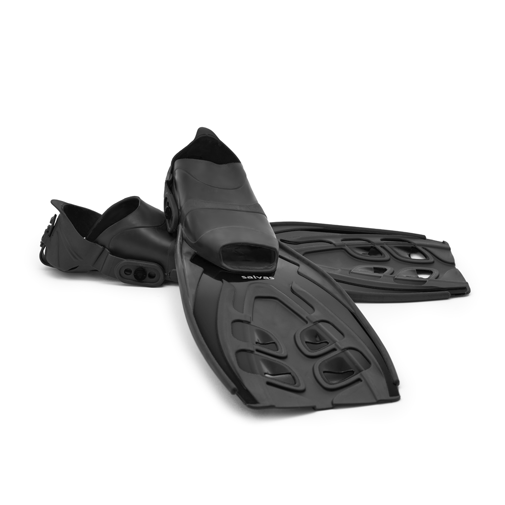 Ласты для плав. Salvas Tonic Dive, BA190SMNNSTS,TPR и Technoflex, р.S/M, чёрный