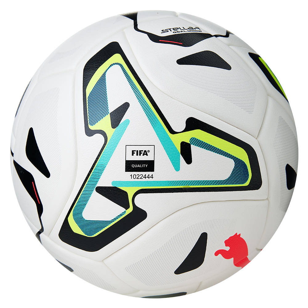 Мяч футб. PUMA Stellar Goal Hardground, 08533001, р.5, FIFA, 16п, ТПУ, термосш, мультикол