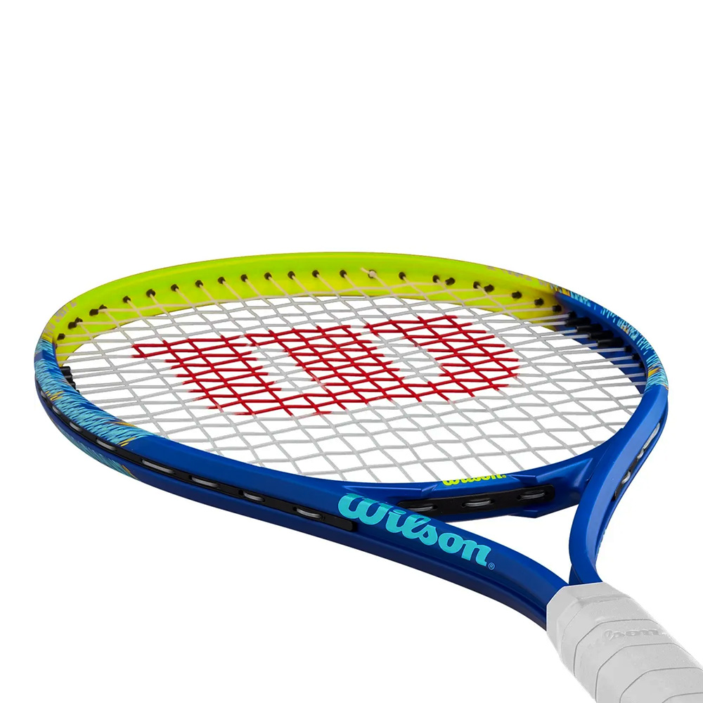 Ракетка б/т Wilson Impact Gr3, WR198910U3,для люб., алюминий, со струнами, сине-салатовый
