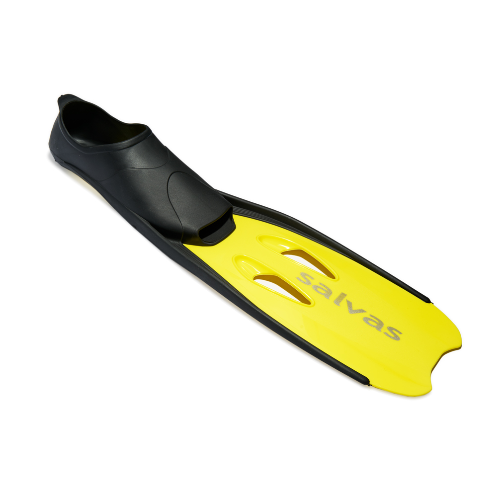 Ласты для плав. Salvas Cancun Fin, BA12540GTSTS,TPR и Technoflex, р.40-41, жёлтый