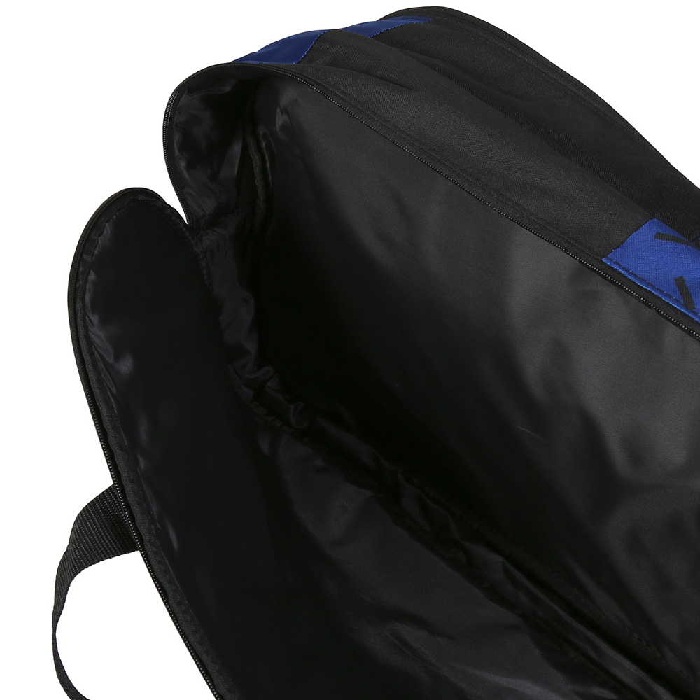 Сумка-чехол HEAD Team Racquet Bag M, 262324-BLBK, с карманом, для 6 тен.ракеток, черно-синий