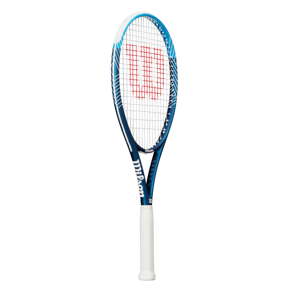 Ракетка б/т Wilson Ultra Power 105 Gr1, WR147010U1, для любит, композит, со струнами, темносин-бел