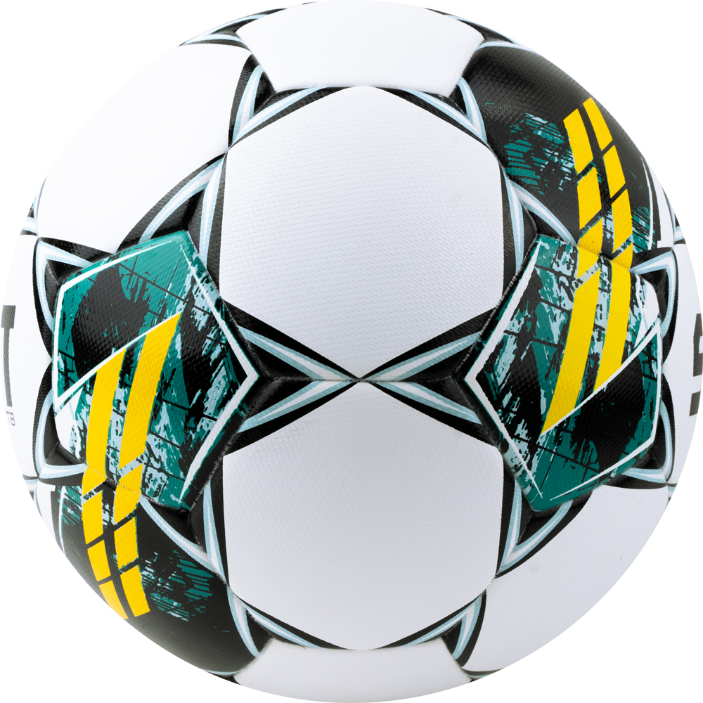 Мяч футб. SELECT Pioneer TB V23, 0865060005, р.5, FIFA Basic, 32п, ПУ, термосш, бело-зелено-желтый