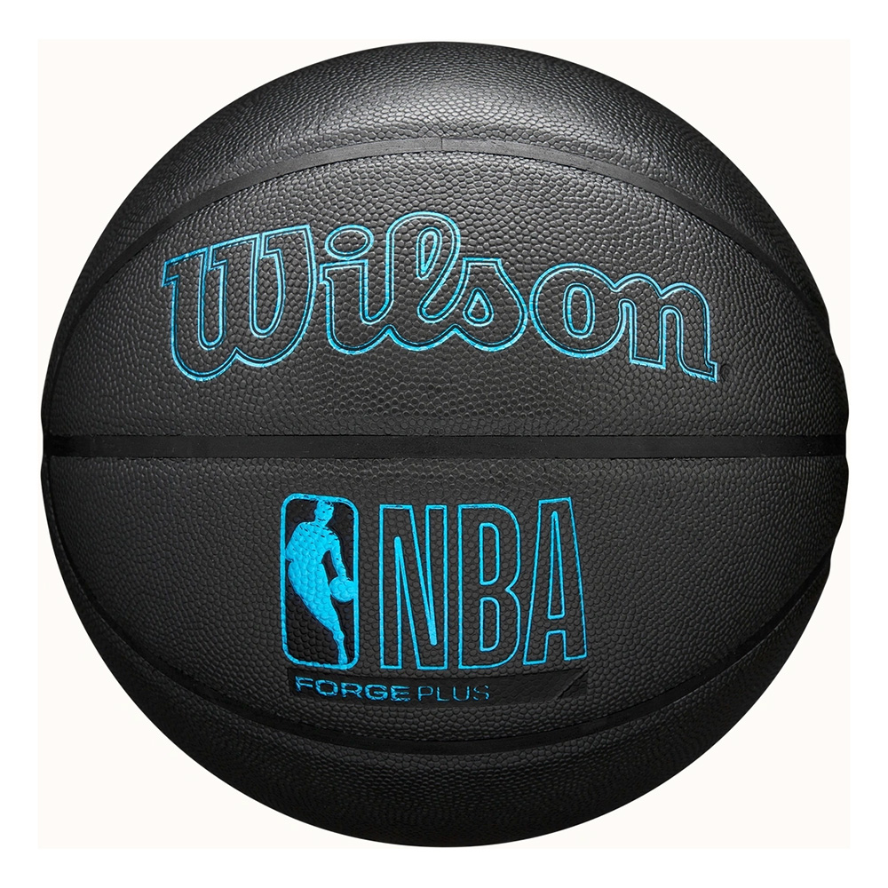 Мяч баск. WILSON NBA Forge Plus, WZ2016803XB7, р.7, PU, бутиловая камера, черный