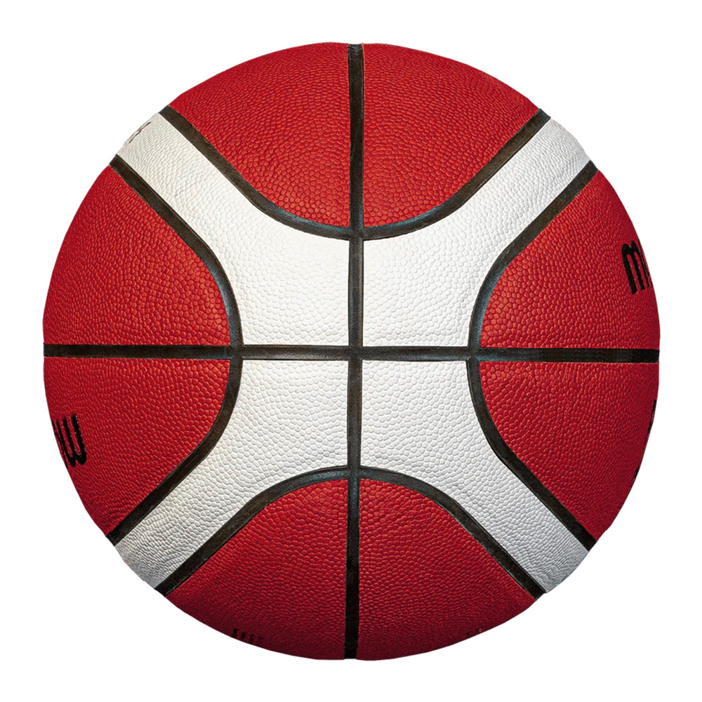 Мяч баск. MOLTEN B7G4550 р.7, FIBA Appr, 12 пан, композит.кожа (ПУ), нейл.кор,кор-беж-чер
