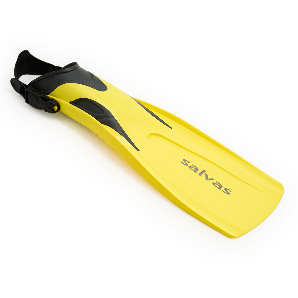 Ласты для плав. Salvas Hazard Plus Fin, BA160SMGGSTS,TPR и Novaflex, р.S/M, желтый
