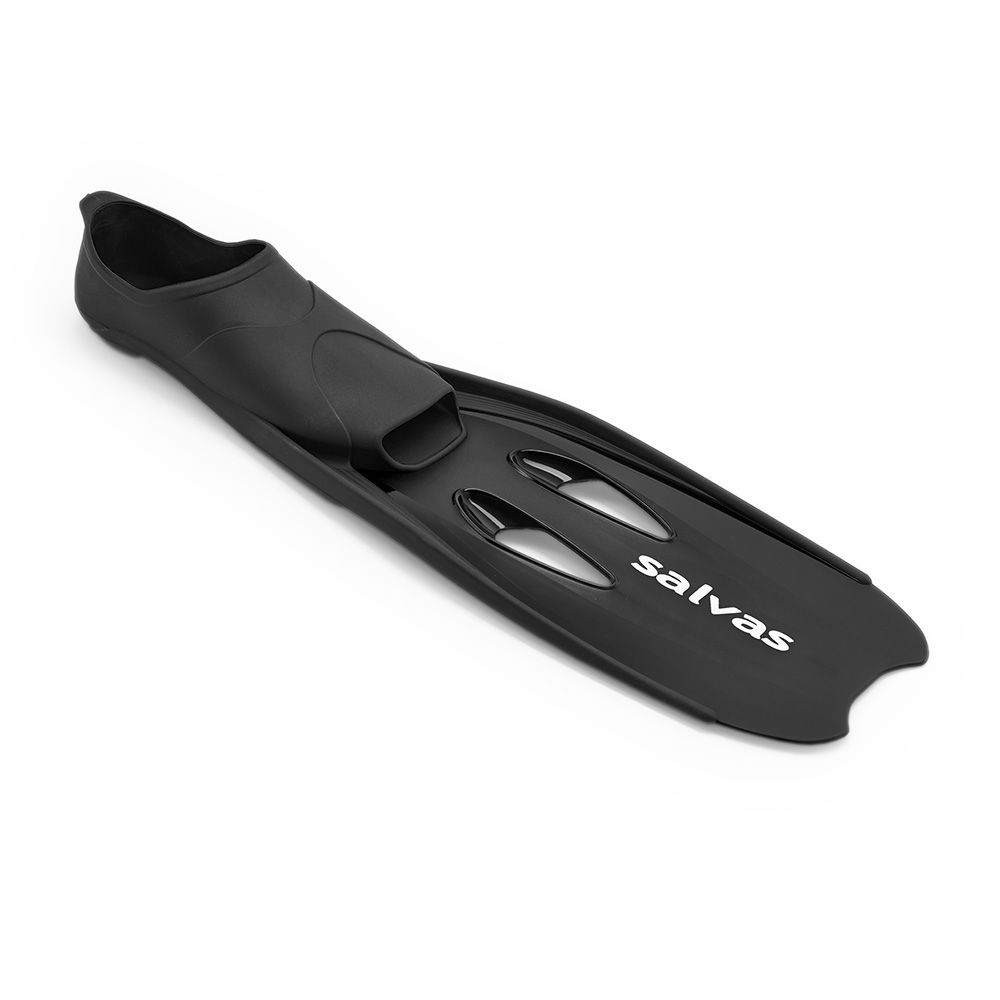 Ласты для плав. Salvas Cancun Fin, BA12538NNSTS,TPR и Technoflex, р.38-39, чёрный